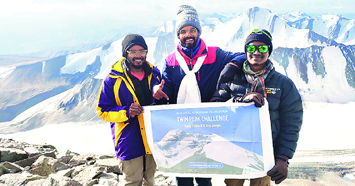 32-year-old Raj man scales peaks for UN sustainable goals